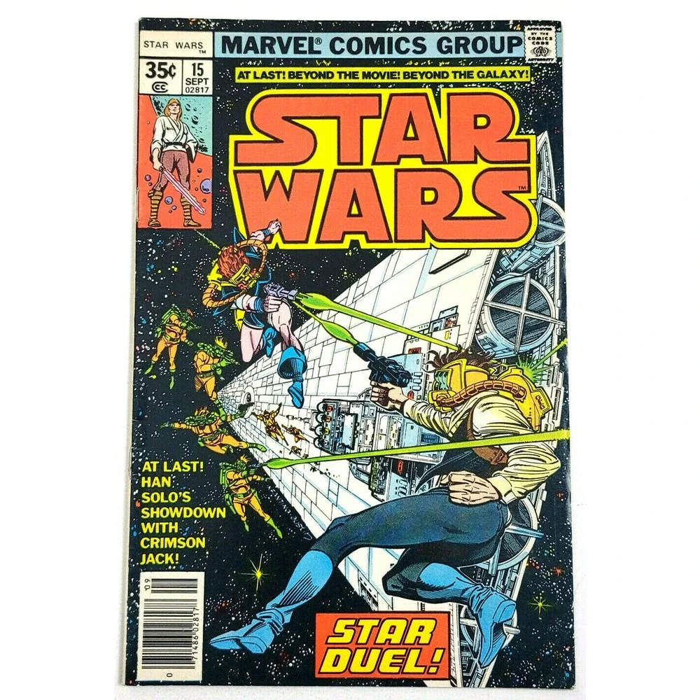 STAR‎ WARS # 15 - (1978) MARVEL COMICS -  HAN SOLO APPEARANCE
